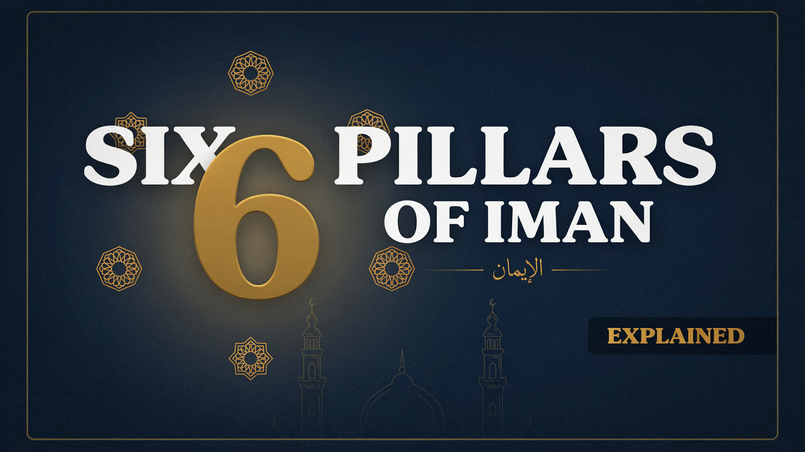 Six Pillars of Iman Explained