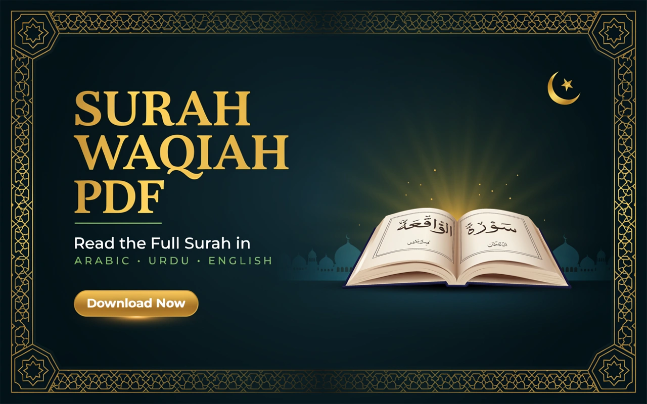 Surah Waqiah PDF: Read the Full Surah in Arabic, Urdu and English